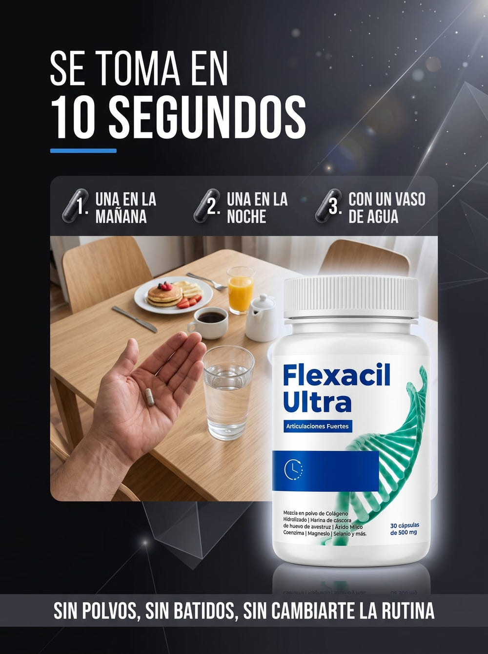 Flexacil Ultra en uso