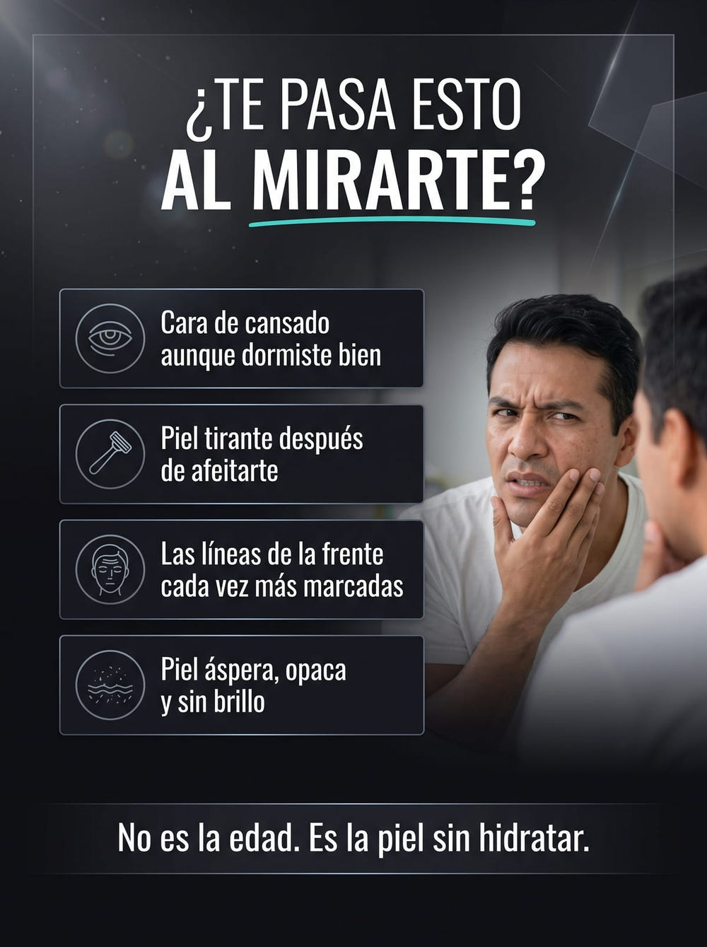 Forge Skin Bálsamo Facial para Hombre dolor