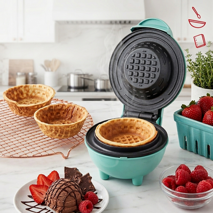 Bowl de Waffles Crujientes