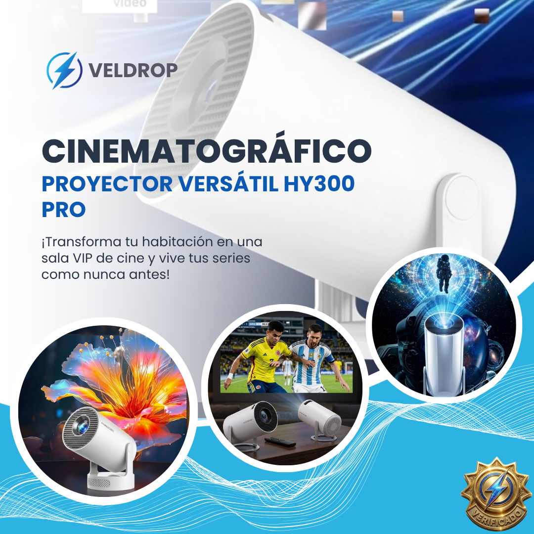 Proyector Versátil Hy300 Pro