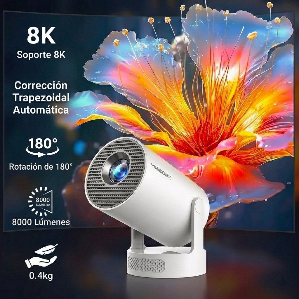 Proyector Versátil Hy300 Pro