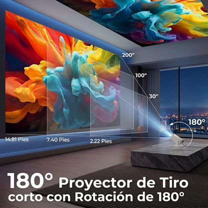 Proyector Versátil Hy300 Pro