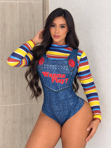 Body Muñeco Diabólico Manga Larga · Otra pose