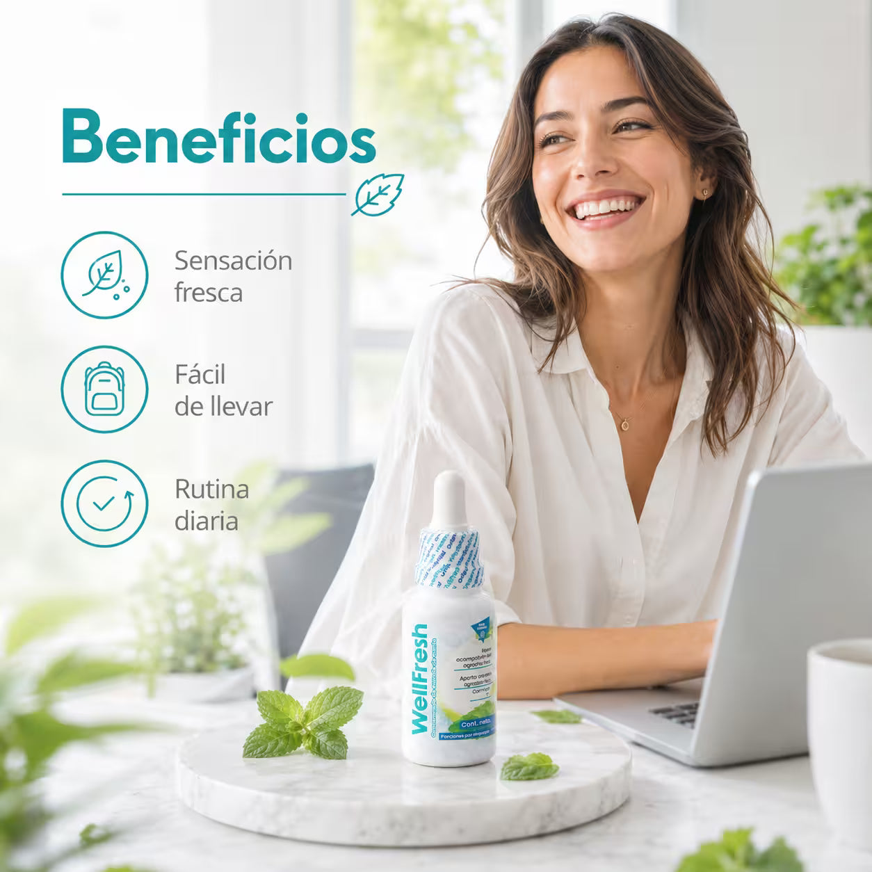 WellFresh: lo que más te gustará (sensación de frescura, formato práctico, fácil de llevar)