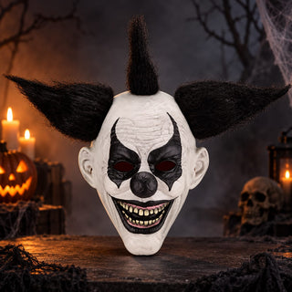 Máscara Payaso de Cachos Negros
