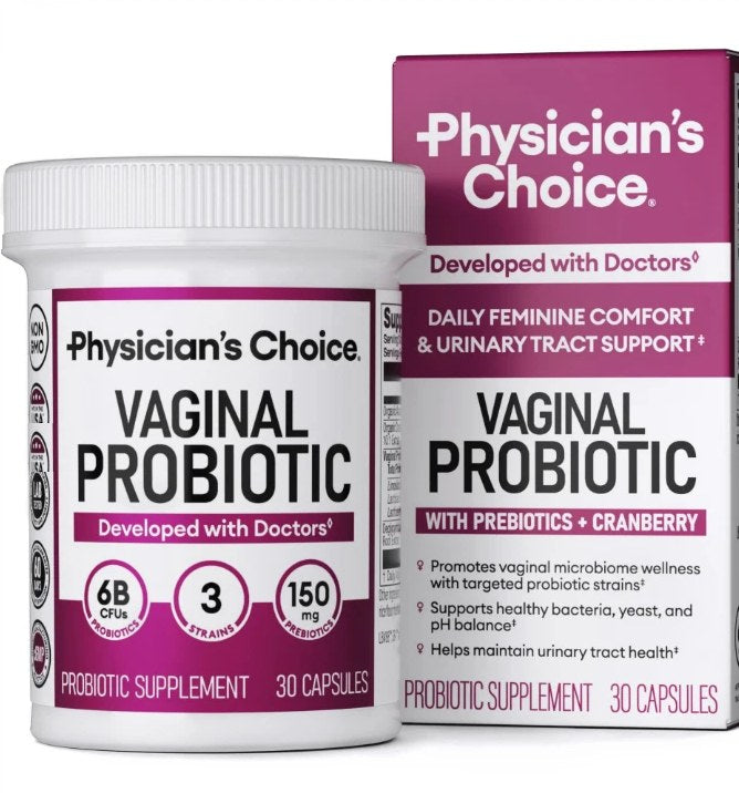 Probiótico Íntimo Femenino Physician's Choice 30 Cápsulas