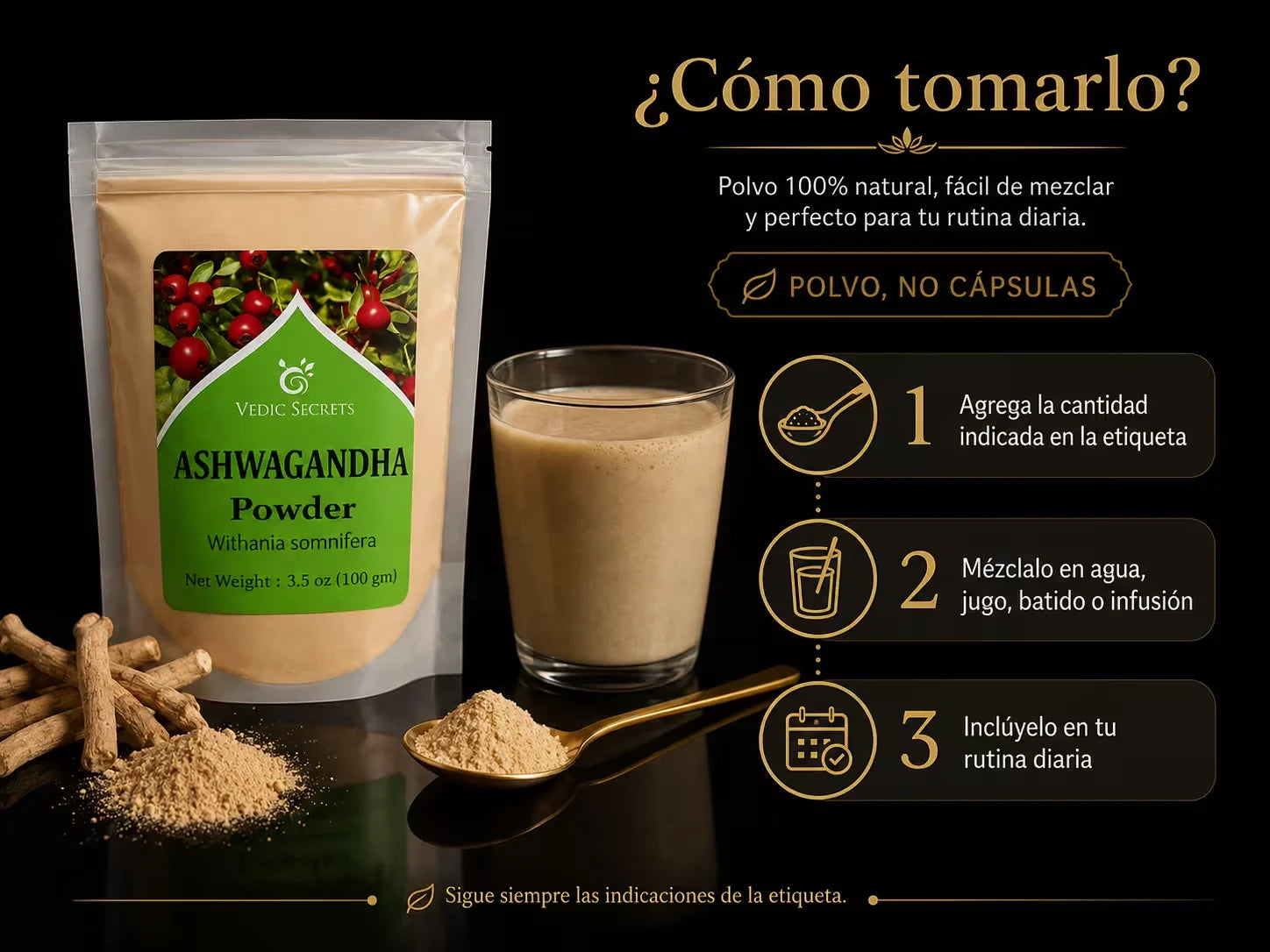 ¿Cómo preparar tu ashwagandha?