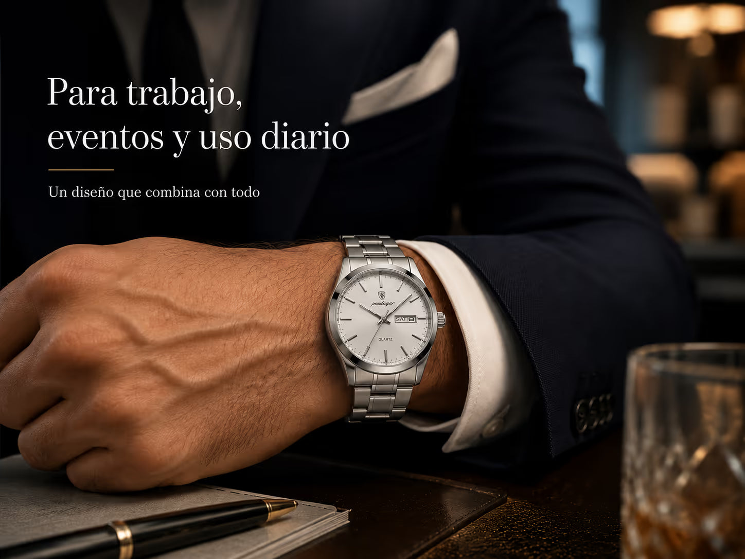 Reloj POEDAGAR 930 en la oficina