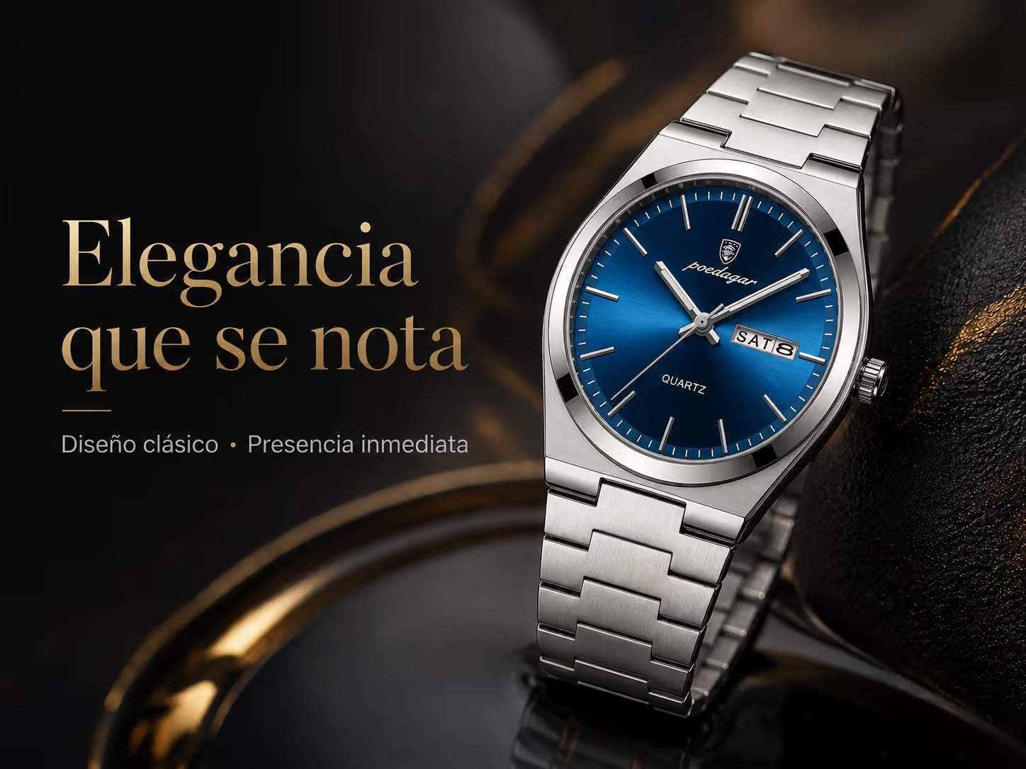 El reloj POEDAGAR 930 en primer plano