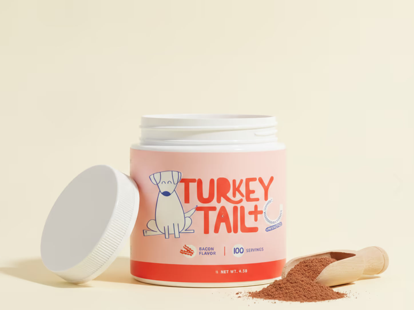 Textura del polvo sabor tocino
